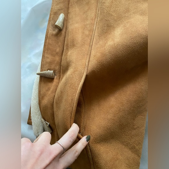 Bergdorf Goodman / Noviello-Bloom suede coat - Picture 5 of 5